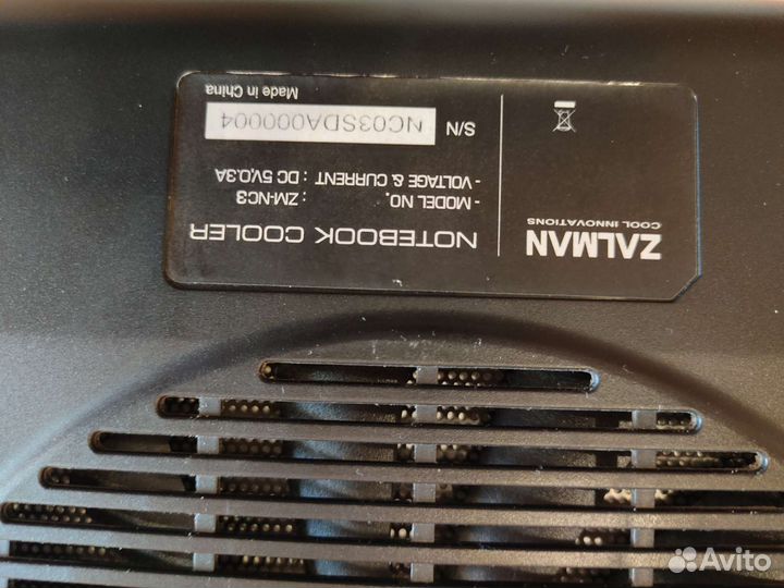 Подставка с охлаждением для ноутбука