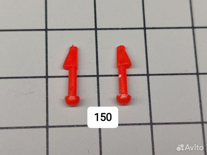 Серьги и заколки для кукол Барби