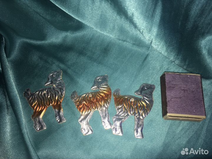 Ёлочные игрушки СССР (из картона, гофре)