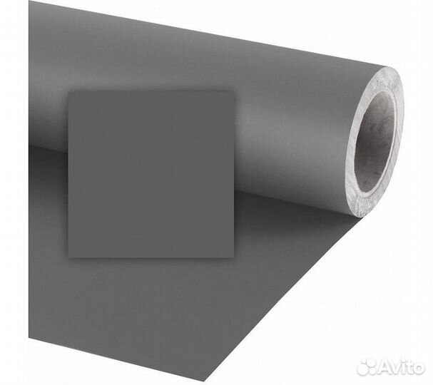 Фон бумажный Raylab 034 Thunder Grey темно-серый 2