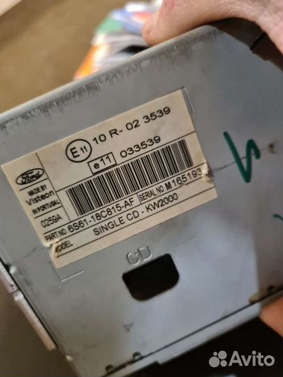 Магнитола Ford C-Max