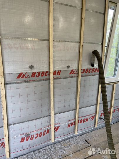 Утеплитель Эковата Ecoffiber для потолка