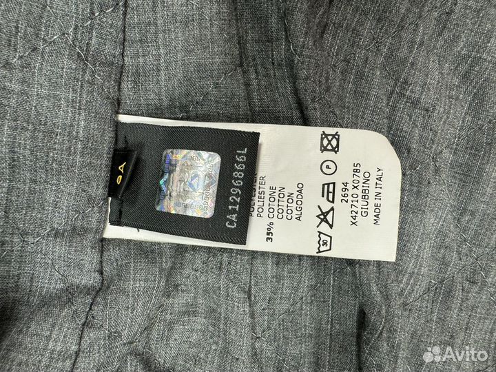 Джинсовая куртка утепленная Fendi