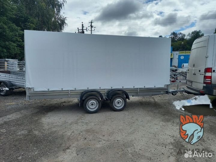 Прицеп с тентом 150 см 817735.022. Без самосвала