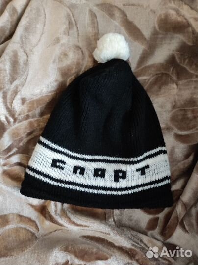 Шапка СССР спорт винтаж