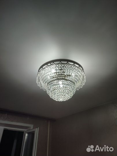 Люстра хрустальная богемия