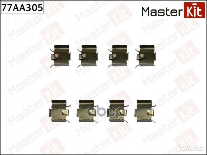 Комплект установочный тормозных колодок KIA SPO