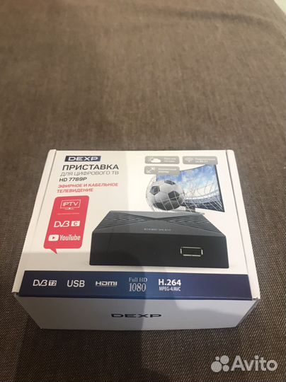 Тв приставка dexp