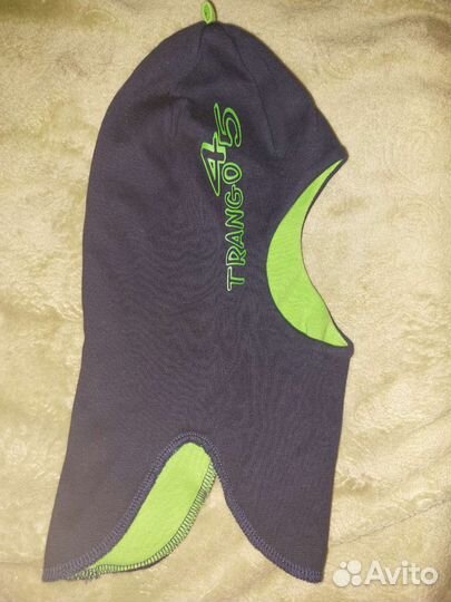 Шапка шлем для мальчика