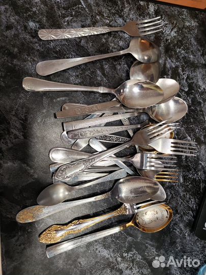 Кастрюля, ковш, сковорода, ложки