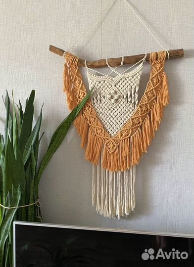 Макраме панно