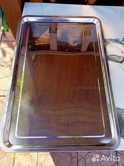 Поднос металлический