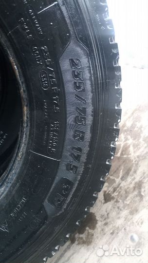 Шина грузовая б/у Michelin 235/75 17,5