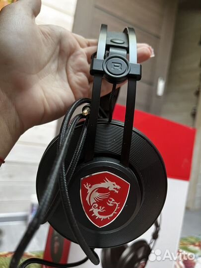 Игровые наушники msi H991