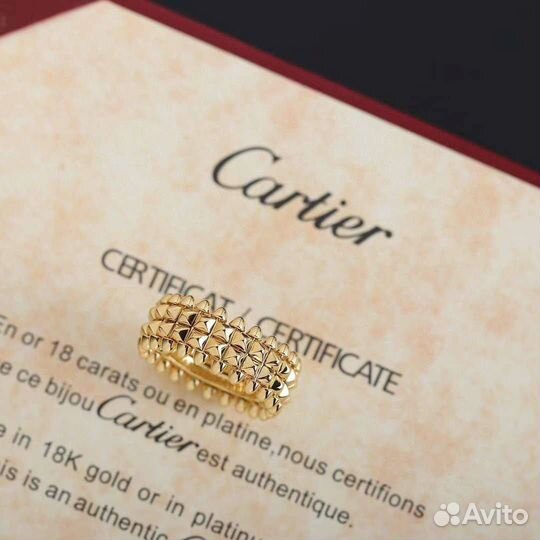 Кольцо Cartier из золота 750 пробы