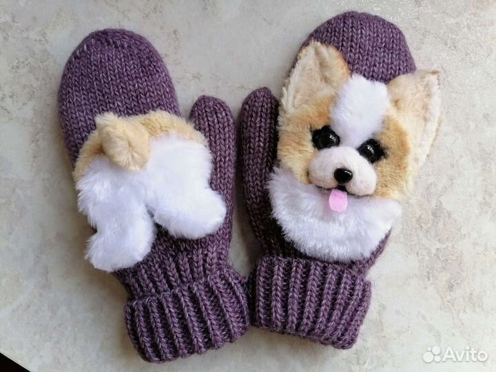 Звероварежки новые взрослые (детские)