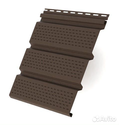 Сайдинг софит Т4 GrandLine 3,0м Коричневый