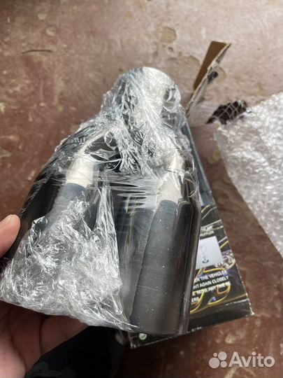 Сдвоенные Насадки на выхлопную трубу