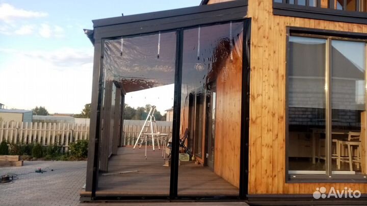 Тонированные мягкие окна