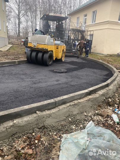 Асфальтирование,укладка асфальта. Геодезия