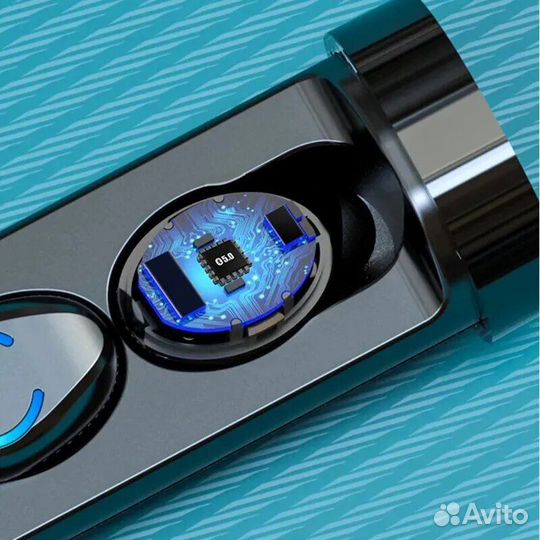 Спортивные, беспроводные наушники TWS F9 Black