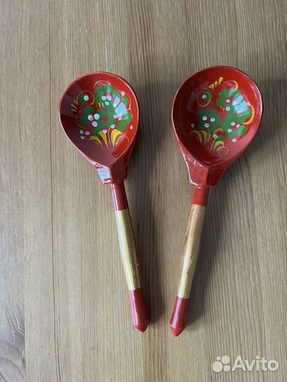 Деревянные ложки Хохлома