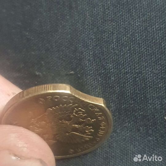 Монета 10 р. двойным выкус 2018 г