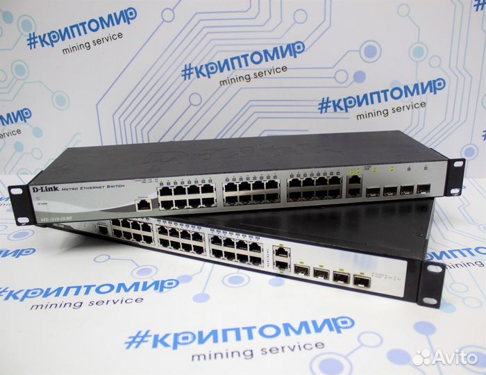 Коммутатор сетевой D-link 8 24 порта