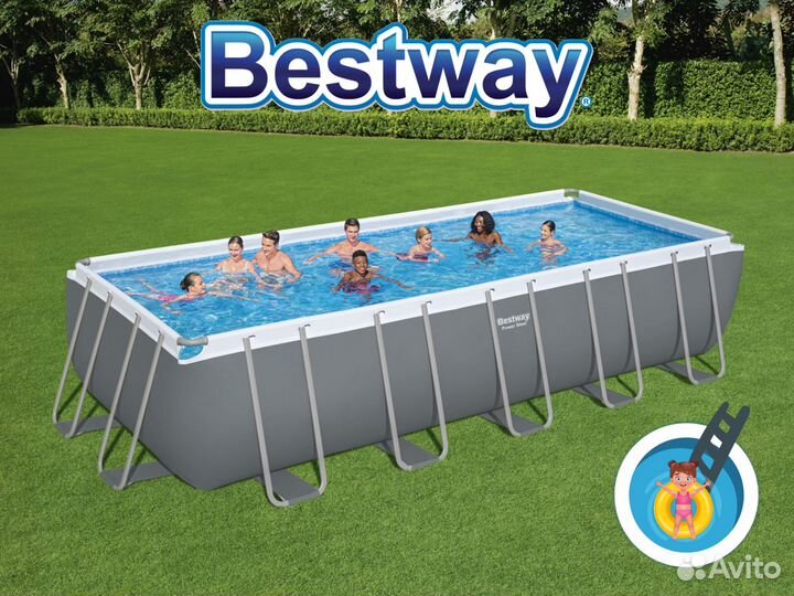 Бассейн Bestway 5612B, 640 х 274 х 132 см