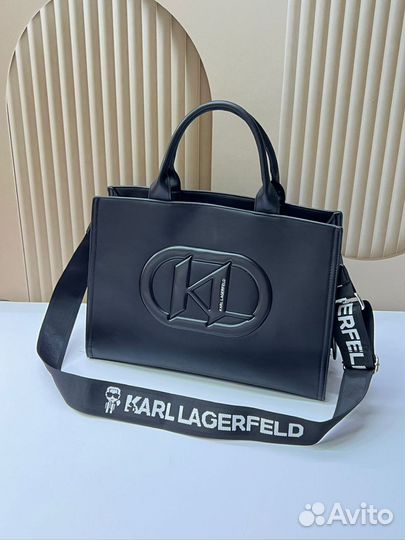 Сумка женская karl lagerfeld шопер, в цвете