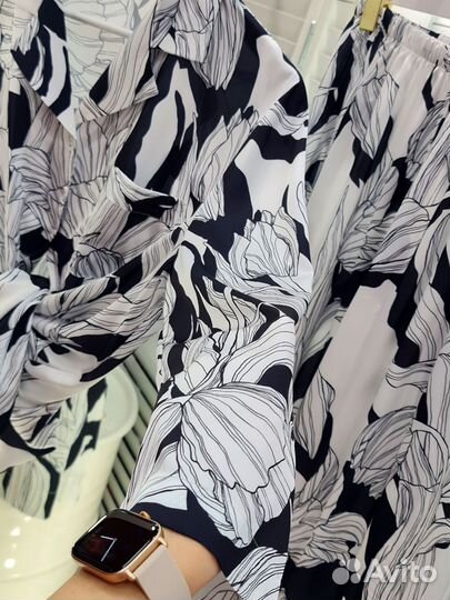 Домашний костюм шелковый