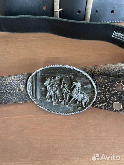 Ремень кожаный 2000-х годов