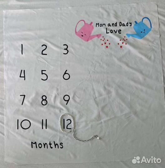 Плед для фотосессии малыша