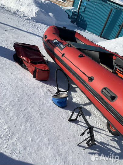 Лодка пвх RiverBoats RB370(нднд) +Suzuki 9.9 DT AS
