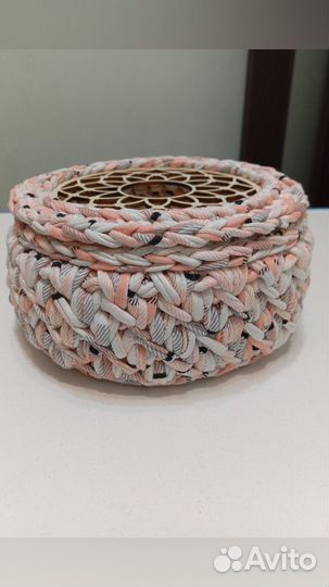 Вязанная шкатулка