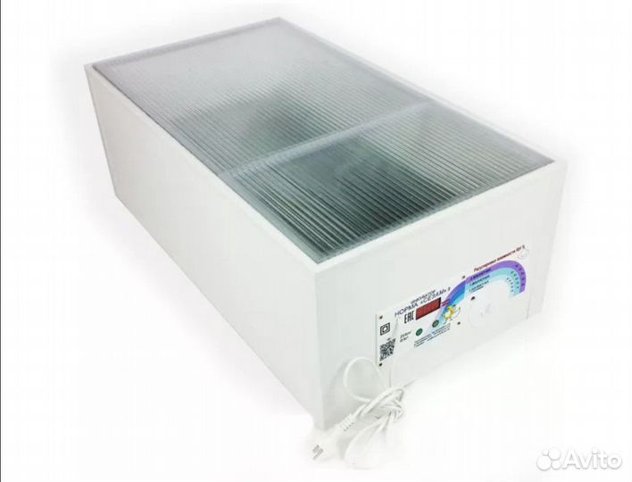 Инкубатор «Норма пк» Сезам 90 яиц (белый)