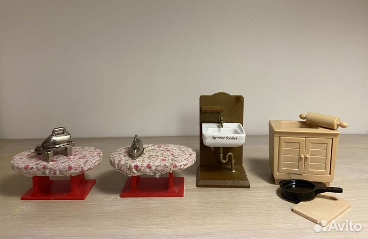 Sylvanian families ретро мебель