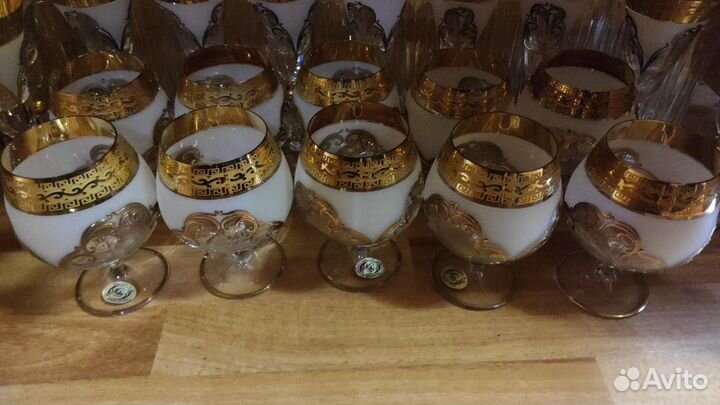 Хрусталь bohemia nike. Бокалы, рюмки