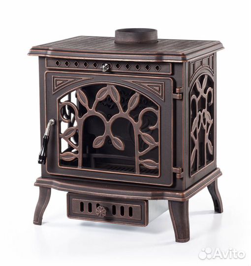 Печь - камин Demetra патина