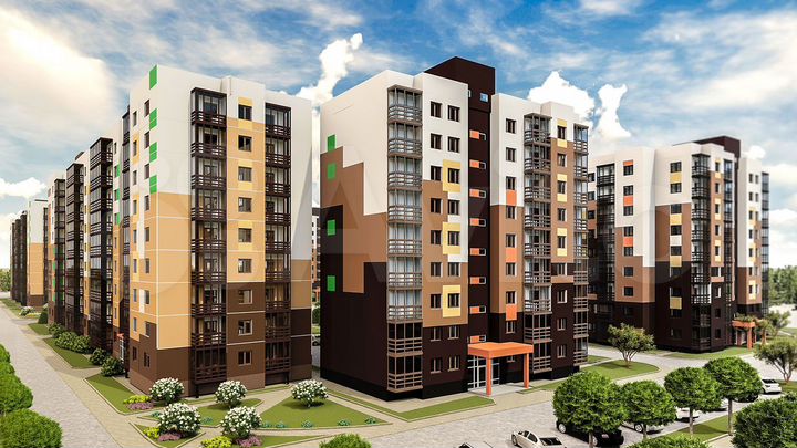 1-к. квартира, 35,6 м², 7/9 эт.