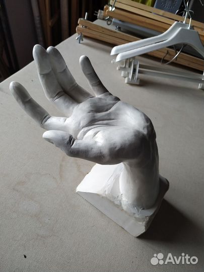 Декор гипс рука