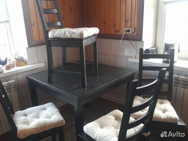 Стол 4 стула