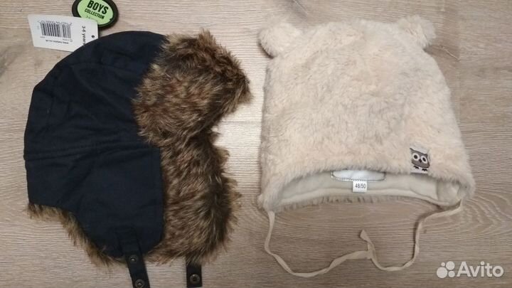 Шапки новые и б/у на ог 48-52