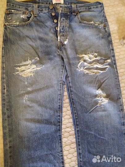 Мужские джинсы levis 501 w32/30