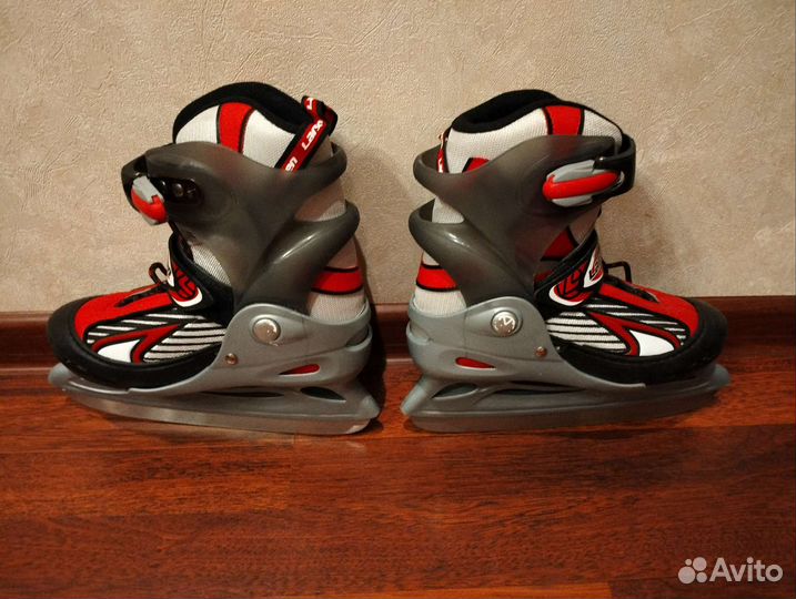 Коньки раздвижные Larsen р.34-37