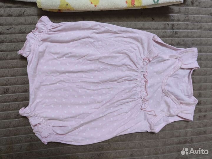 Одежда пакетом для девочки до 6 мес