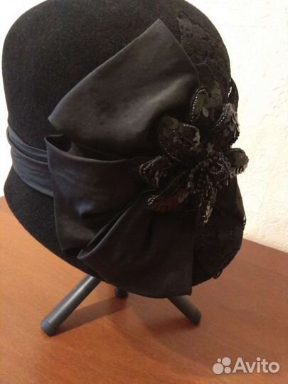 Шляпа фетровая женская