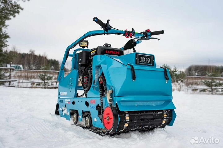 Мотобуксировщик Бурлак таёжник