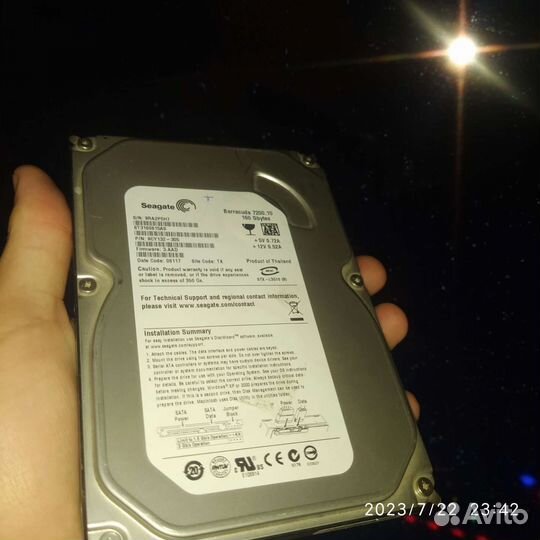 Жесткий диск 160gb