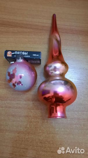 Елочные игрушки СССР